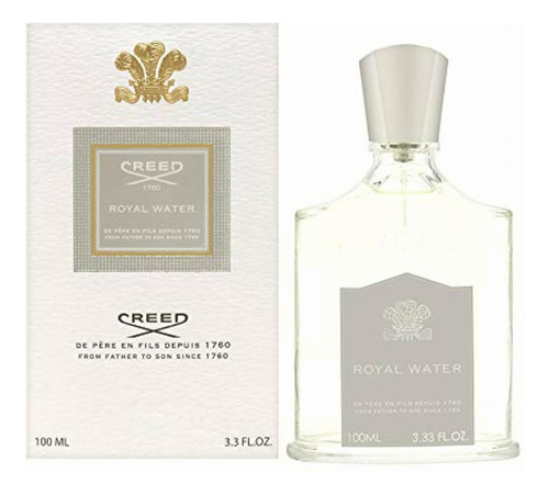 Creed Royal Water Eau De Parfum Spray For Men, 3.3 Fl Ounce