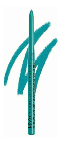 Nyx Lápiz Delineador Para Ojos Tono Aqua Green