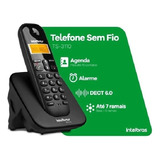 Telefone Intelbras Sem Fio Com Id Ts3110 Preto