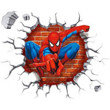Ixsiuzo Spiderman Pegatinas De Pared Diy Removible Spiderman