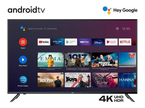 Televisor Jvc 43 Led 4k Hdr Smart Tv Hey Google Bluetooth