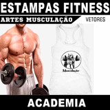 Pack 700 Estampas Artes Fitness Academia Musculação Camiseta