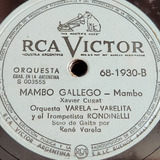 Pasta Varela Varelita Rondinelli Trompet Rca Victor C557