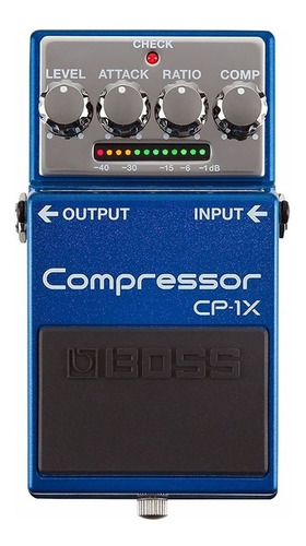 Pedal Boss Cp1x Compresor Guitarra Bajo