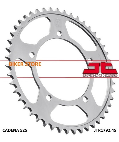 Sprocket Trasero Suzuki Gsxr 600 2001-2005