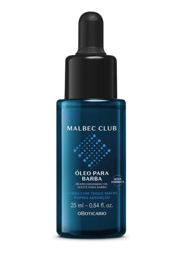 O Boticário Malbec Club Óleo Para Barba