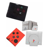 Billetera Play Station Modernas Joystick Mercado Juguetes Y+