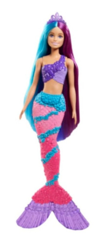 Muñeca Barbie Dreamtopia Sirena. Gtf39
