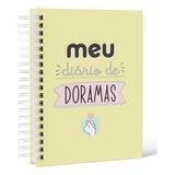 Caderno Diário De Dorama Kdrama Koreana Anime Manga Kpop