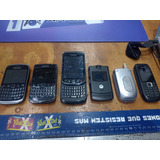 Lote Celulares Blackberry Y Motorola (leer Desc)