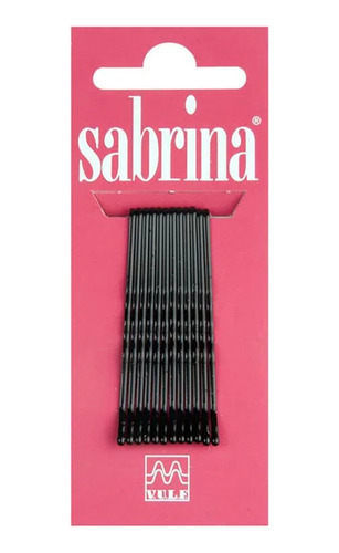 Set Pinche Sabrina Negro 12 Un
