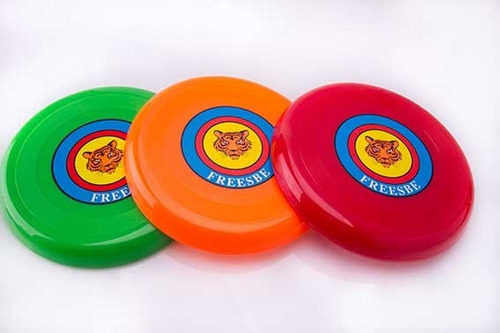 Discos Frisbees De Plástico Resistente Paquete C/6