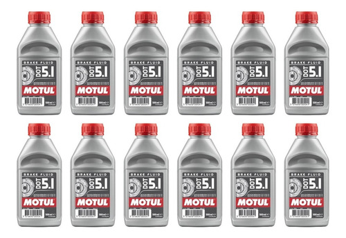 Motul Liquido De Frenos Dot 5.1 0.5l Caja 12pz