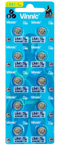 400 X Pilas Vinnic L736f Lr41 Ag3 192 San Martin Caseros 