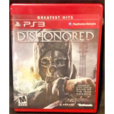 Juego Físico Dishonored Ps3 Nuevo - Blakhelmet E