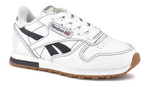 Zapatillas Reebok Classic Leather Niños Blanco Azul