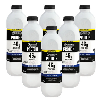 Pack x 6 Leche La Serenisima Protein L. Vida Botella 1L | MercadoLibre