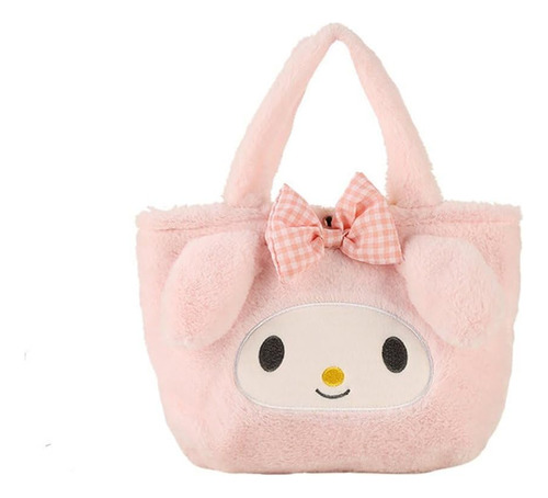 Bolso De Felpa Kuromi Sanrio Bolso Lindo Para Niñas