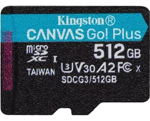 Cartão Microsd De 512gb Canvas Go Plus Sdcg3/512gb Box Nfe