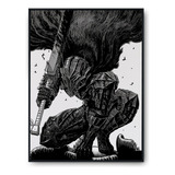 Cuadro Marco Negro Poster 33x43cm Berserk