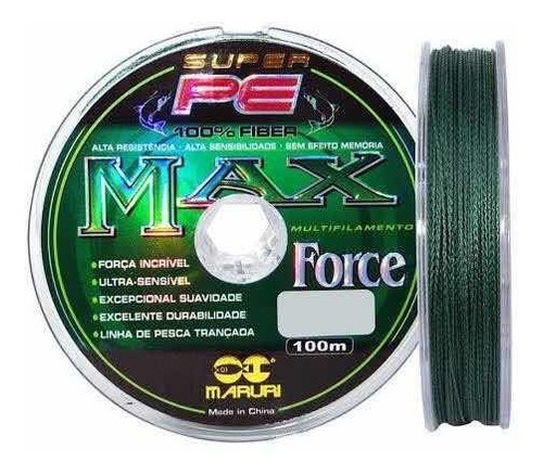 Linha Multifilamento Max Force 4x Maruri Varias Medidas