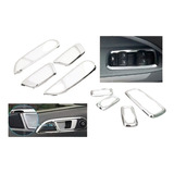 Molduras Cromo Manijas Puertas Int Para Ford Ecosport Fiesta