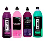 Kit Shampoo Removex + Alumax + Sintra Pro V-floc 1,5l Vonixx