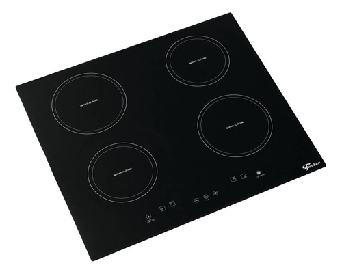 Cooktop 4 Bocas Fischer Vitrocerâmica 4q Indução Preto 220v