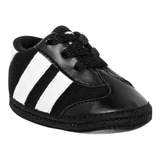 Tenis Casual Bebe Willis Abibas Negro 10-12 *83674 T8