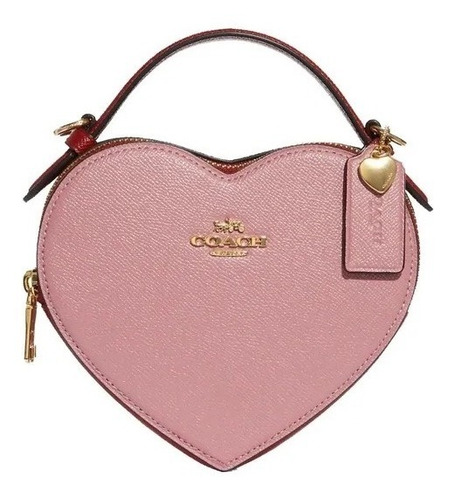 Bolsa Coach Corazon Nueva Y 100 % Original + Envio Gratis