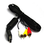 Cable Rca Av Playstation Ps1 Ps2 Y  Ps3 1.5mts