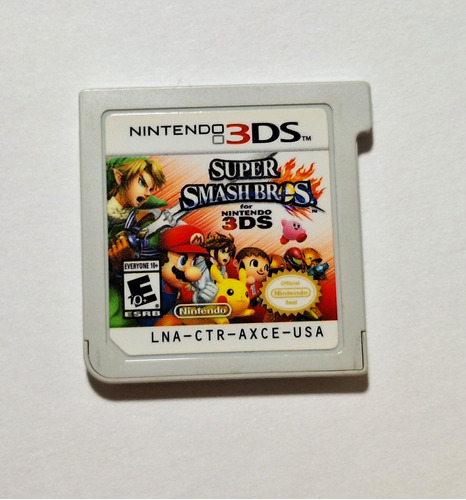 Super Smash Bros Nintendo 3ds Original Cartucho