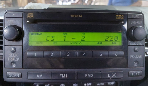 Rádio Fm Am Mp3 Disqueteira Hilux 2010 Original Usado 