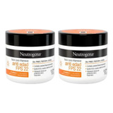 Combo X2 Neutogena Face Care Crema Antiedad  Fps22 100 Gr