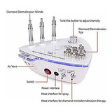 Diamond Microdermabrasion Dermoabrasion MachineMáquina