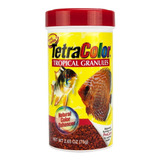 Tetra Color 75gs Granulado Alimento Peces Discus Escalares