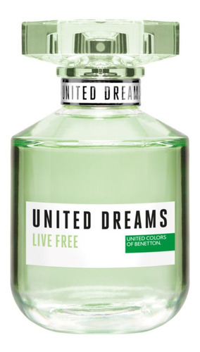 Perfume Mujer Benetton United Dreams Live Free Edt - 80ml  