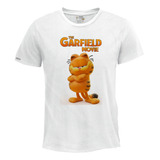 Camiseta Hombre Garfield Gato Película Tv Ink2