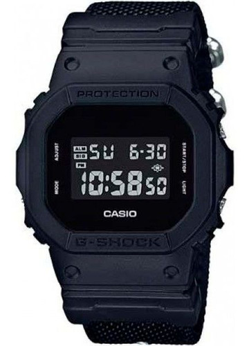Relógio Casio G-shock Dw-5600bbn-1dr Cordura Original