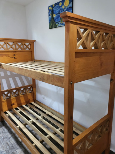 Cama Cucheta De Pino Reforzado