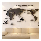 Adhesivo De Pared Con Mapa, Murales, Mapa