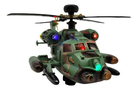 Helicóptero A Pilas Con Sonido Y Luces