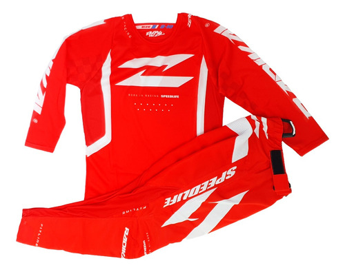 Conjunto Niño Radikal Zero Rojo  - Motocross / Atv