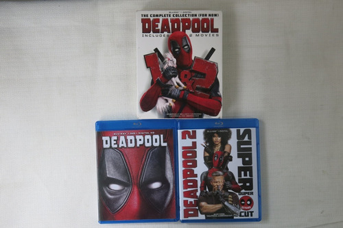 Deadpool Colection 1 Y2 Dvd Blue Ray For Now Digital Hd Usad