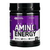 Suplemento En Polvo Optimum Nutrition Amino Energy Sabor Uva En Bote De 585g