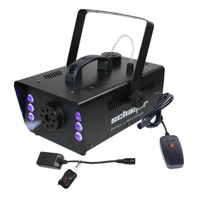 Maquina Caja De Humo 900w Con 6 Led Alambrica E Inalambrica | Envío gratis
