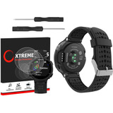 Kit Pulseira Para Garmin 735xt + 2 Peliculas De Vidro Xtreme