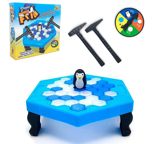 Pinguim Quebra Gelo Numa Fria Jogo Brinquedo Criança Present