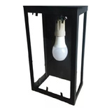 Farol De Pared Exterior Vidrio Transparente 2002t