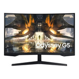 Monitor Gamer Curvo Samsung Odyssey G5 32 S32ag55 Wqhd 165hz